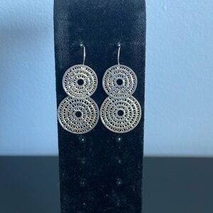 Gorgeous silver earrings made in Portugal